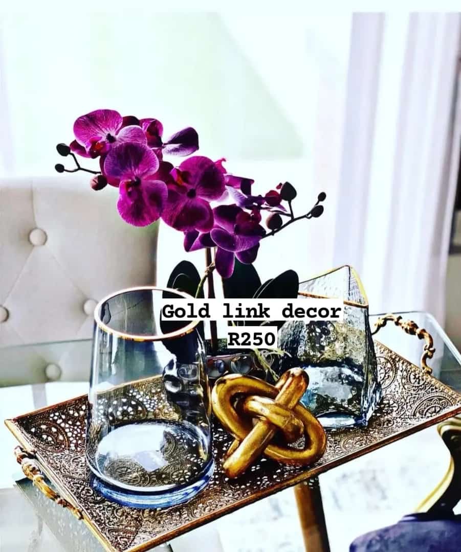 Gold decor link