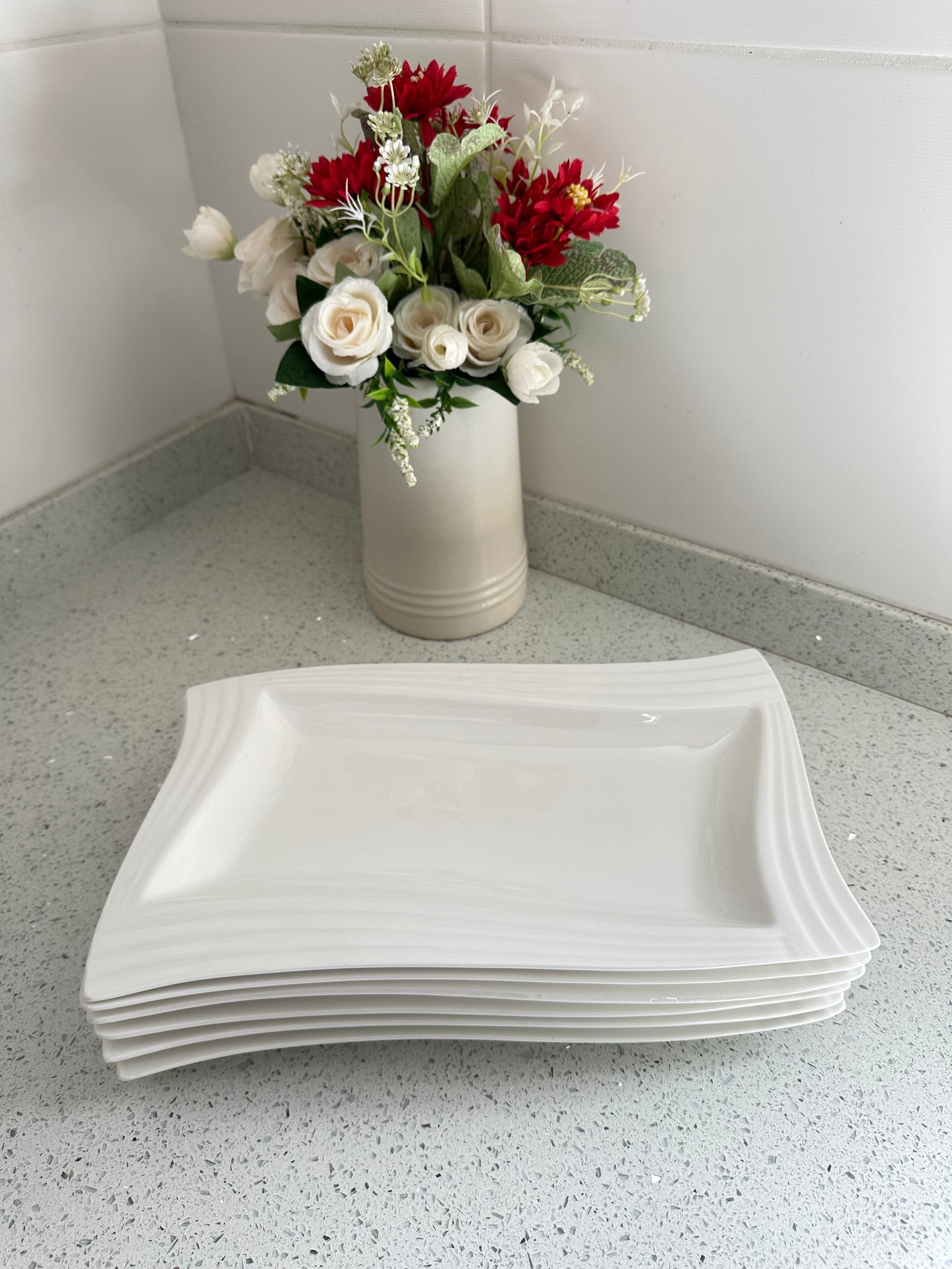 rectangle platter plates X6