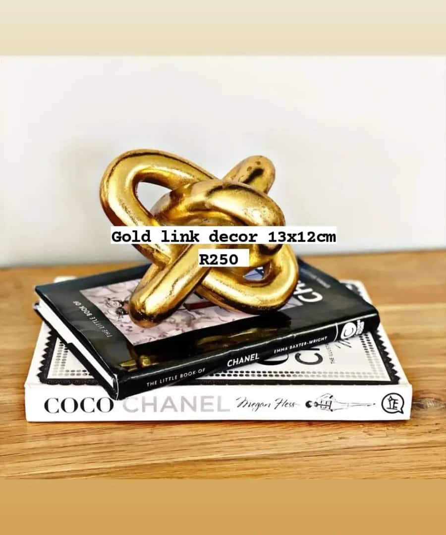 Gold decor link