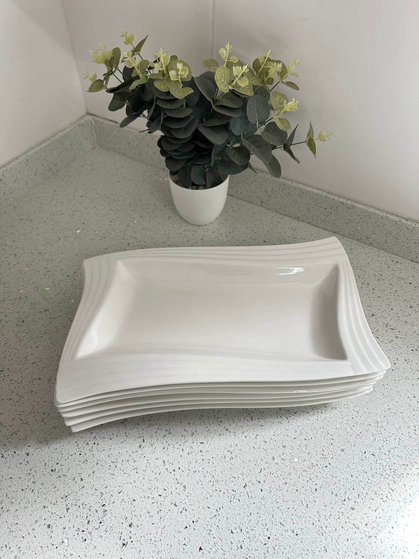 rectangle platter plates X6