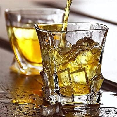 350ml whiskey glasses X4