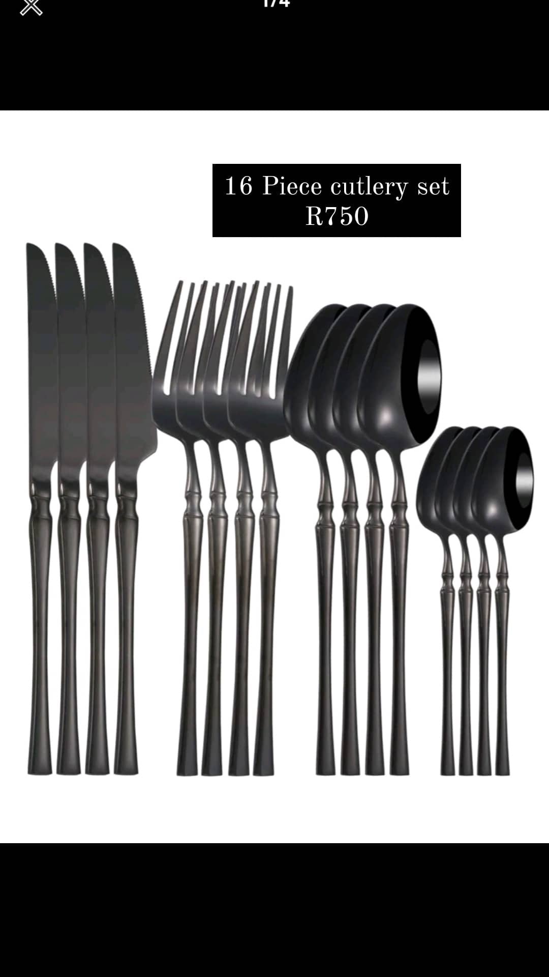 16 piece cutlery set