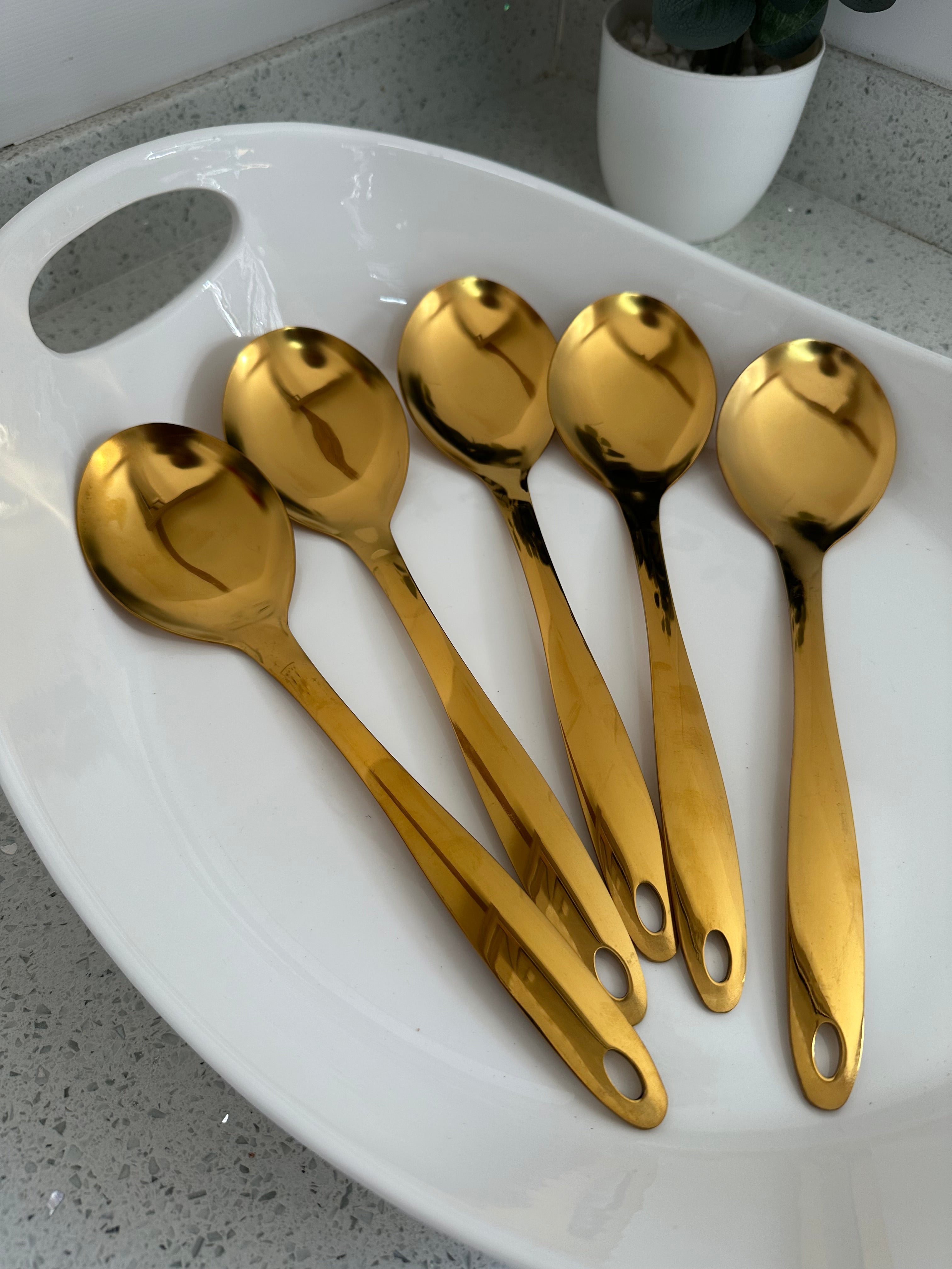 X5 Round shape serving spoons