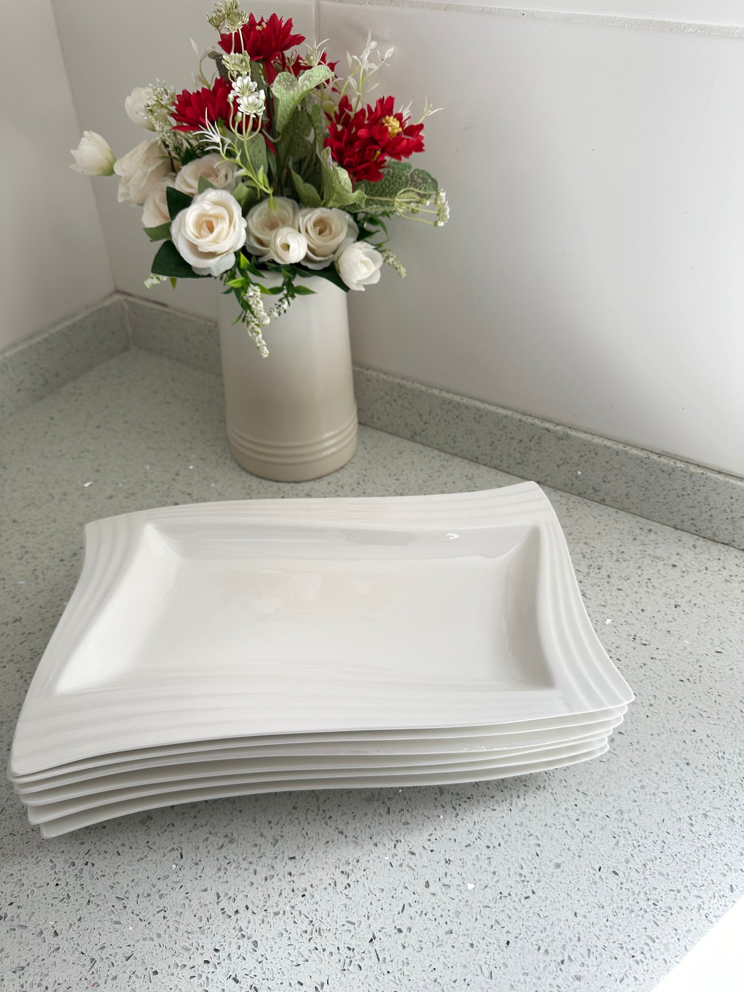 rectangle platter plates X6