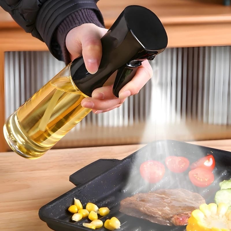 Oil spray bottle for cooking on kitchen countertop – Be Classic Homeware SA