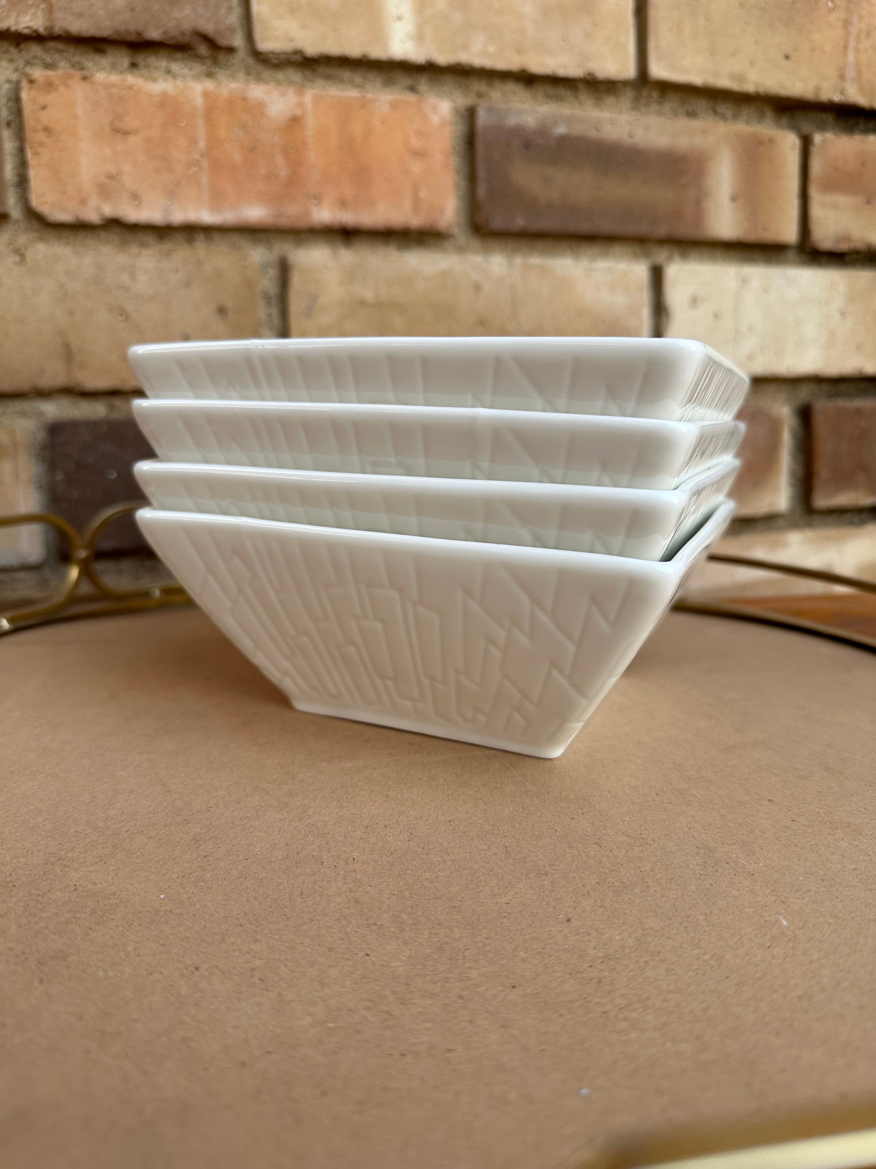 X6 Square cereal bowls