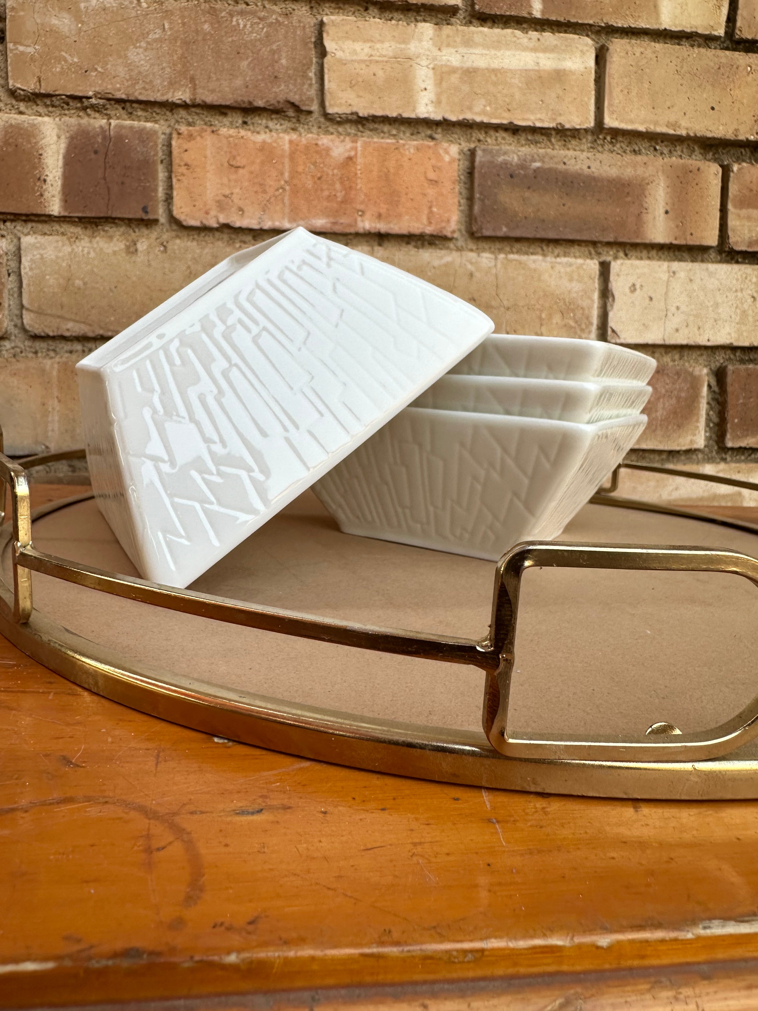 X6 Square cereal bowls