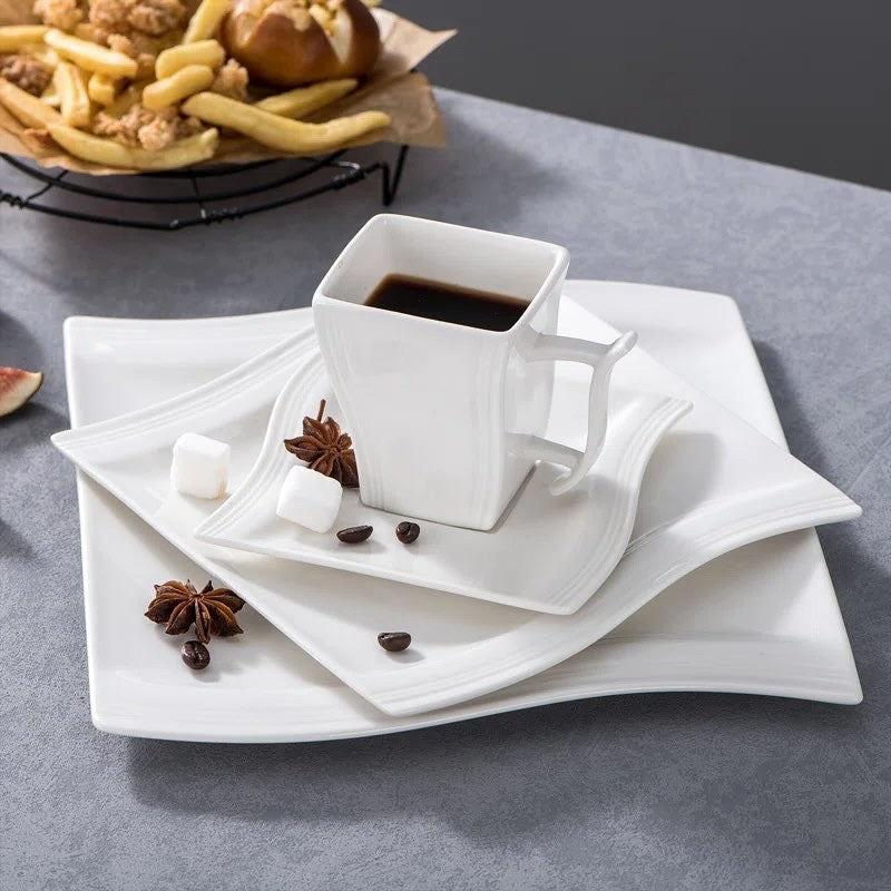 12 Piece Luxurious tea 200ml cup and saucer
