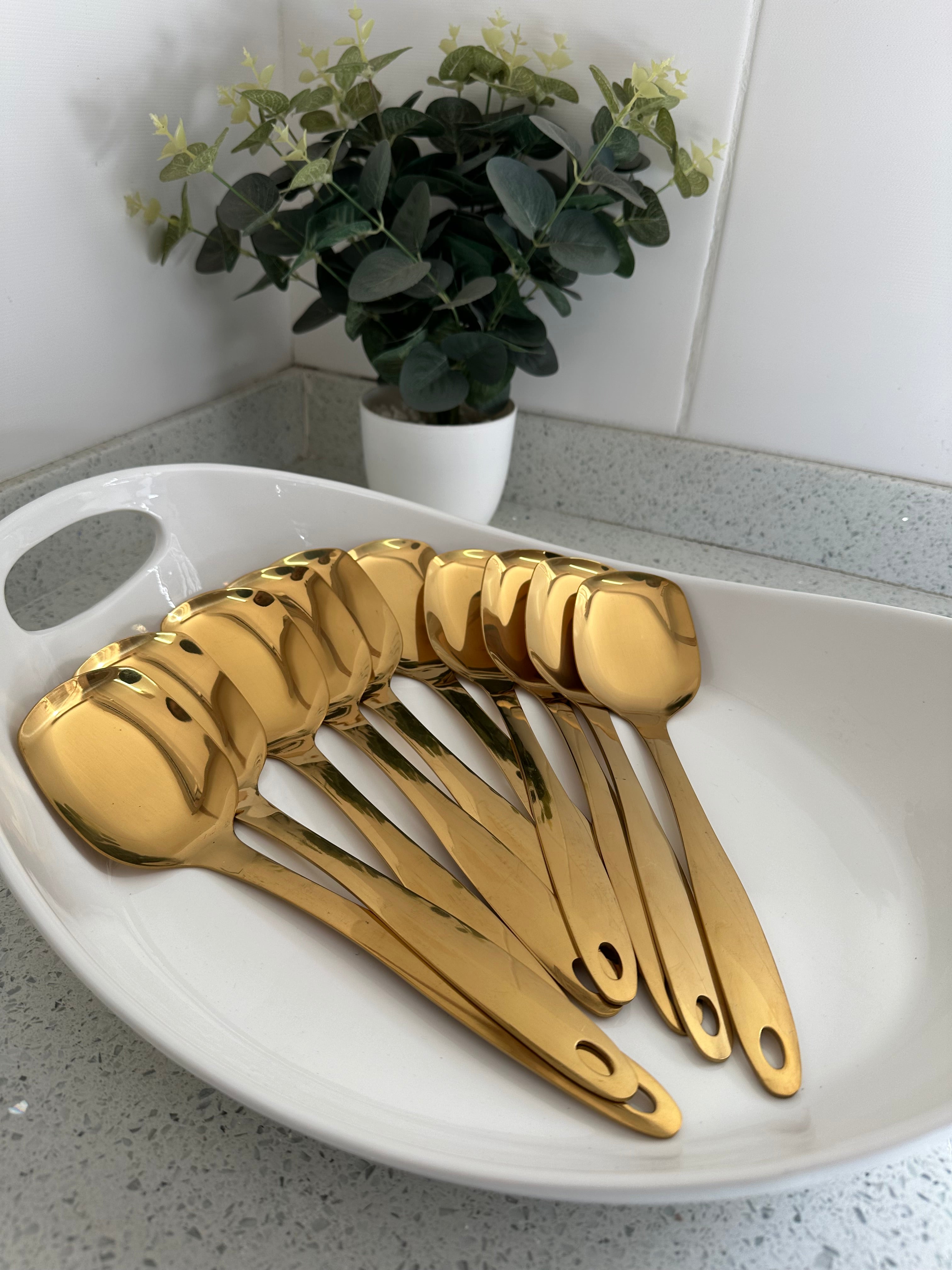 X5 Square shape serving spoons