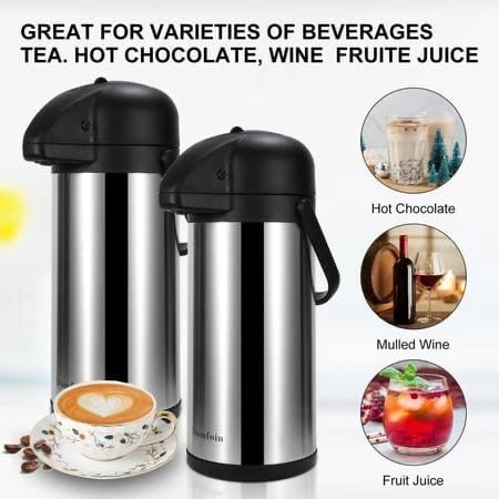 vacuum flask with pump,
3 liter flask,
insulated beverage dispenser,
hot water flask