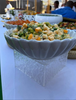 X3 white Salad bowls