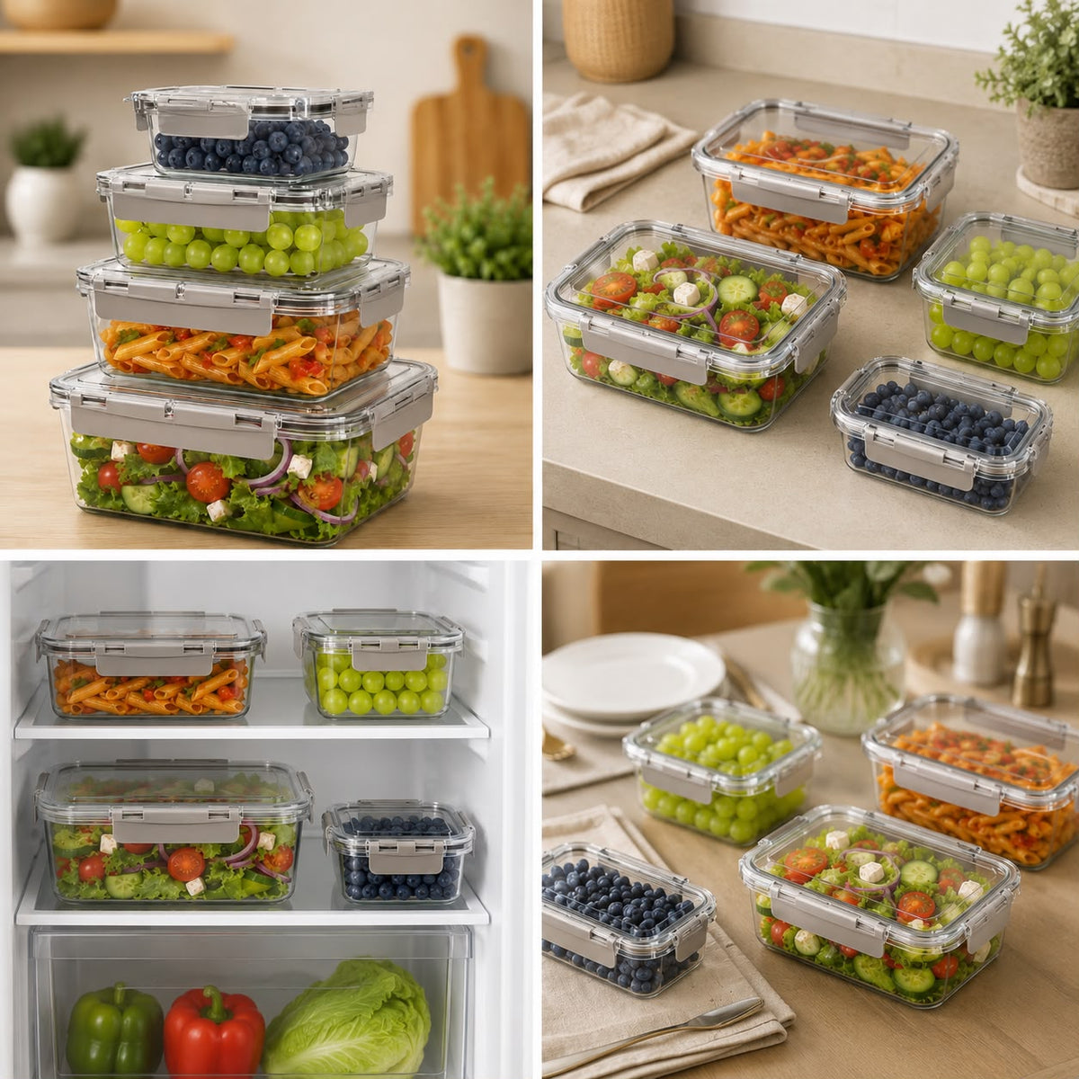 Airtight Food Containers
Food Storage Container Set
