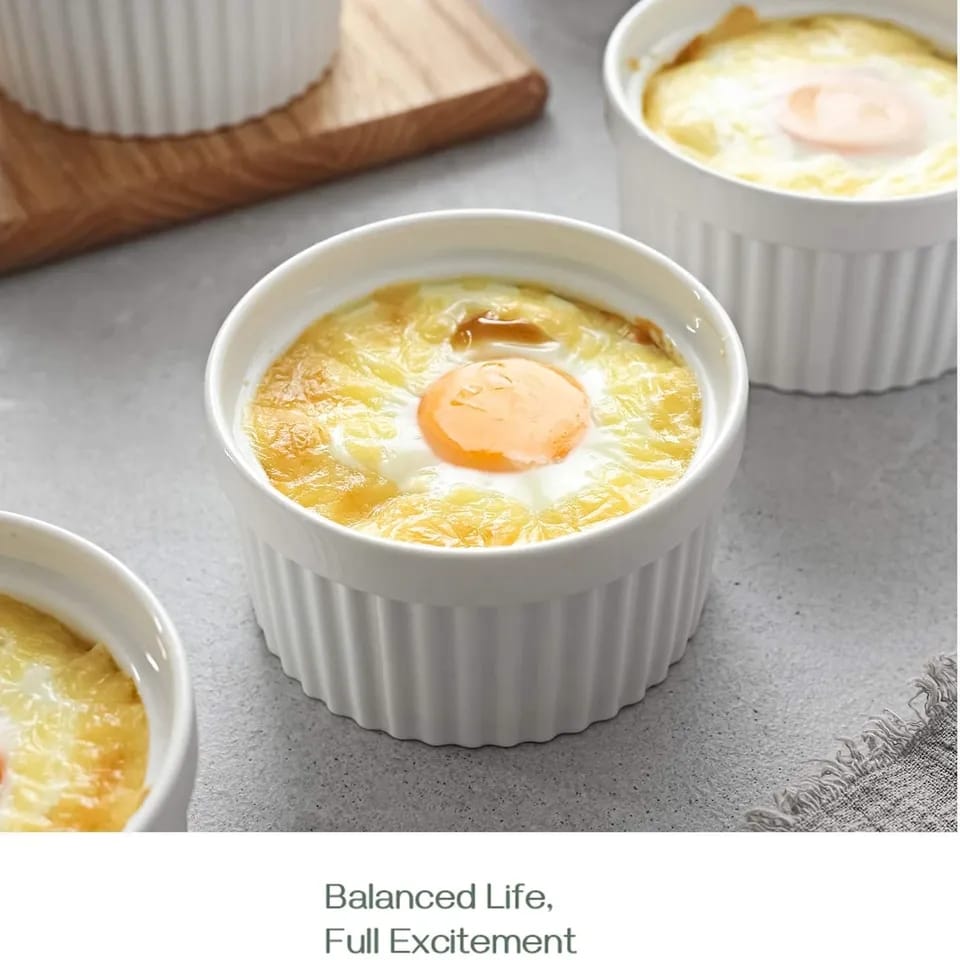 White Ramekin Bowls