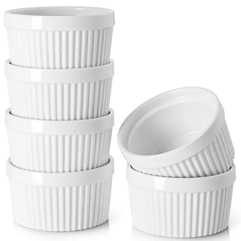 White Ramekin Bowls