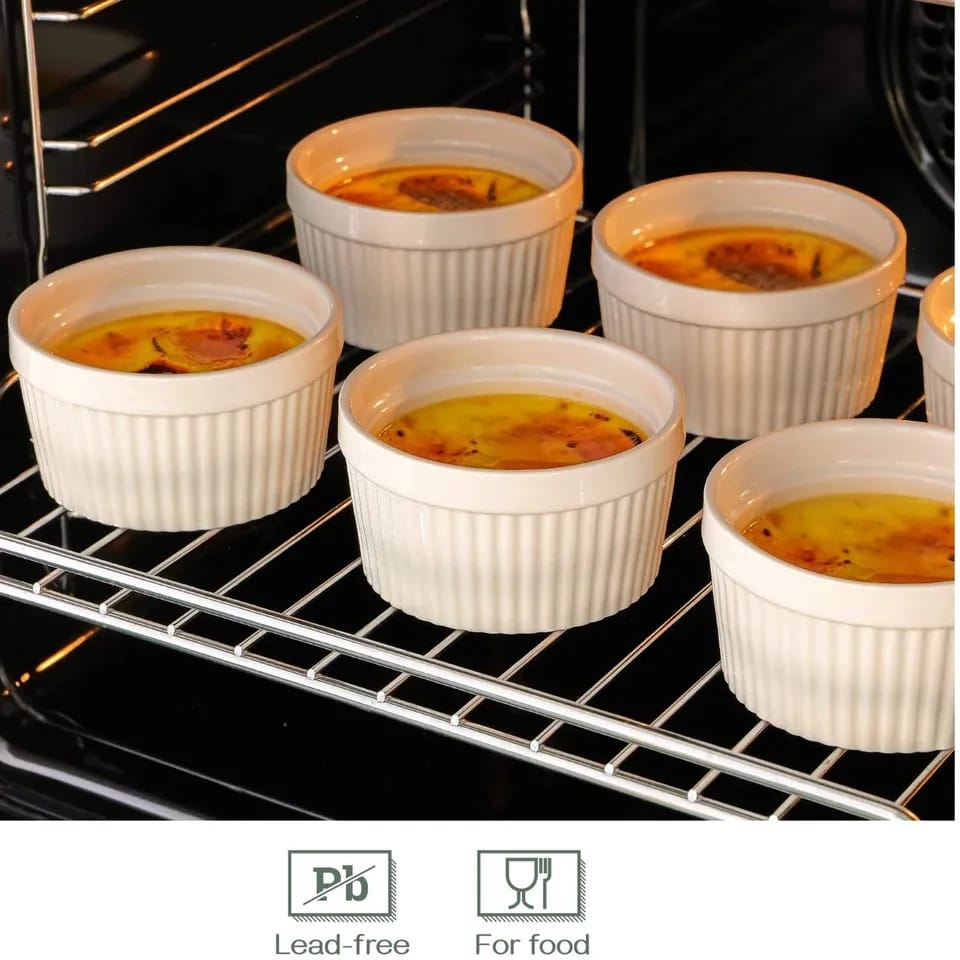 White Ramekin Bowls