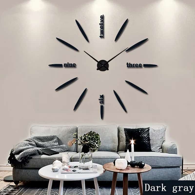 3D wall watch