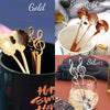 6pcs Music Note Shape Coffee Spoon