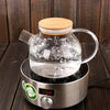 Heat Resistant Glass Tea Pot 1lt