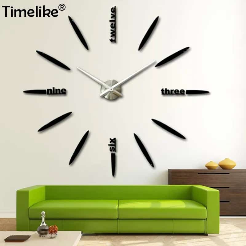 3D wall watch