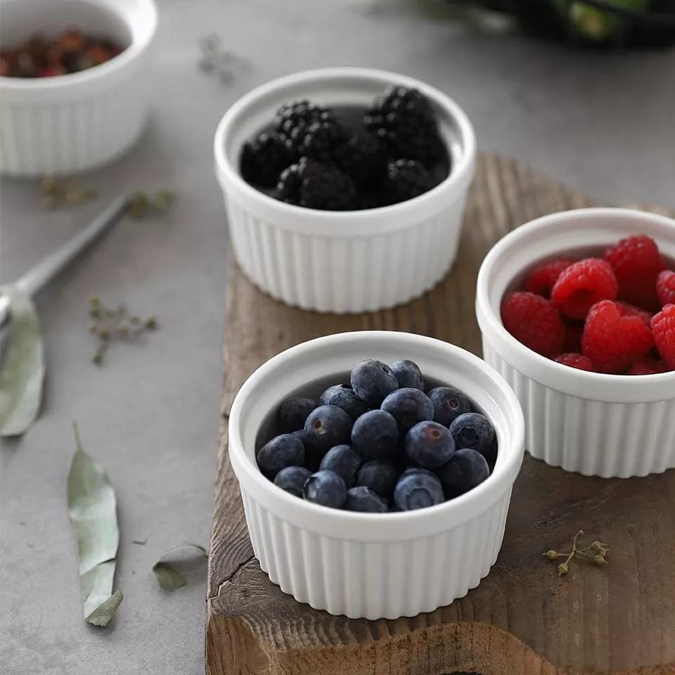 White Ramekin Bowls