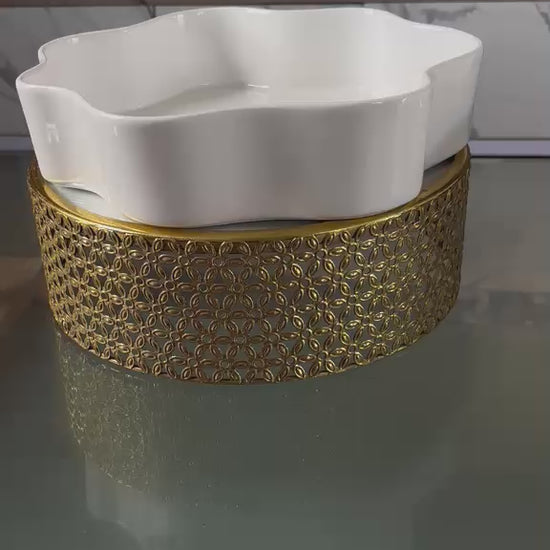 3-piece wavy salad bowl set with nesting design – Be Classic Homeware SA