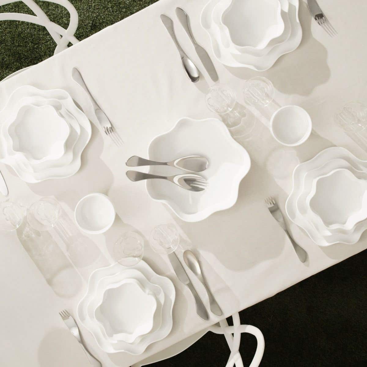 3-piece wavy salad bowl set with nesting design – Be Classic Homeware SA