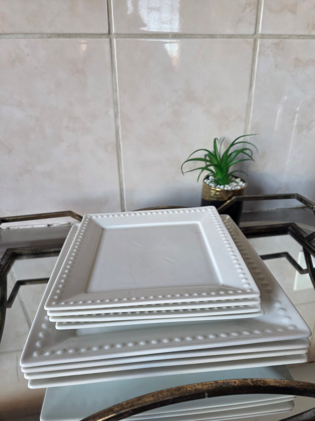8-Piece Plate Set | Elegant Dinner Plates for Home – Be Classic Homeware SA