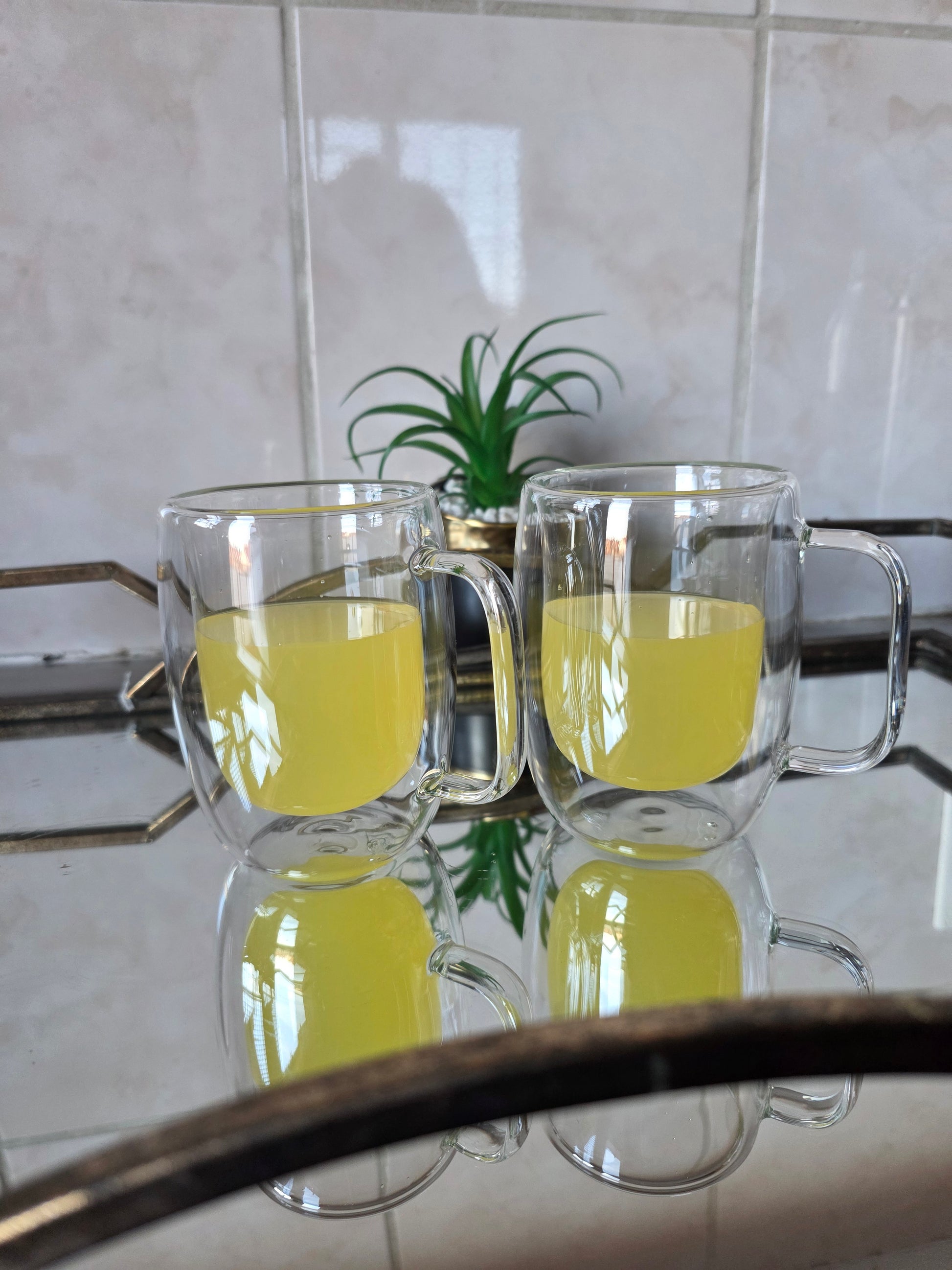 Insulated Glass Coffee Cups
